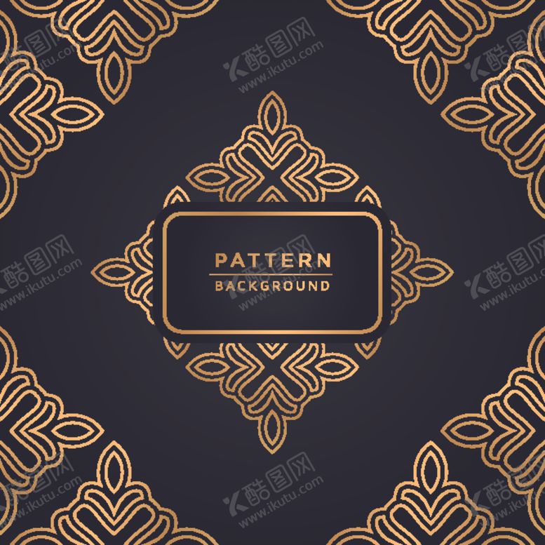 编号：80352909281838399308【酷图网】源文件下载-金色花纹