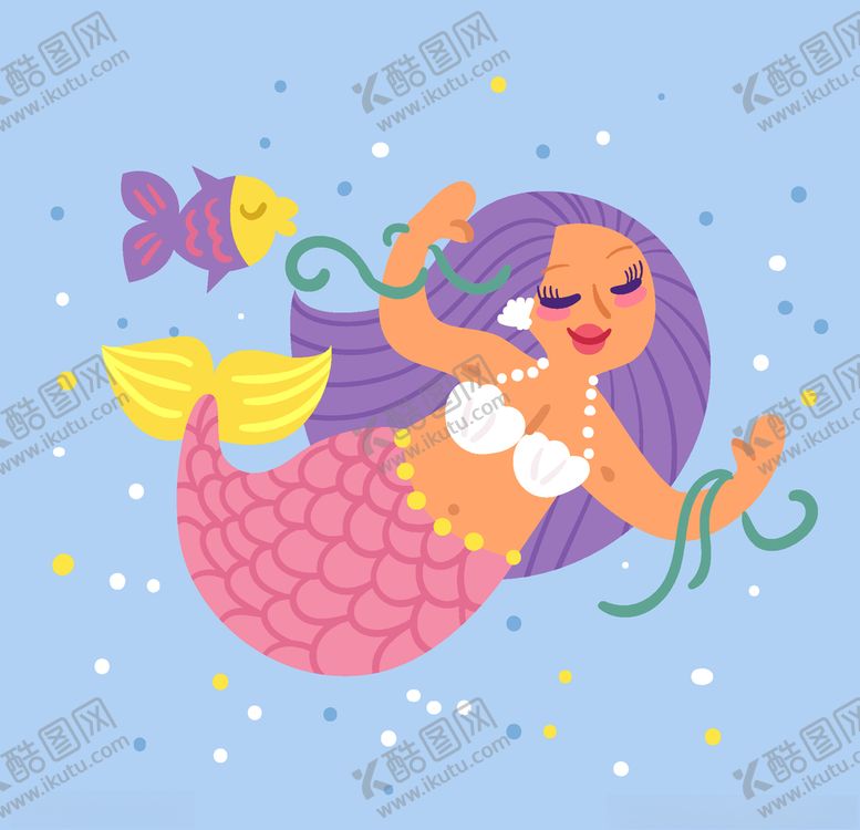 编号：44371810081606118320【酷图网】源文件下载-美人鱼