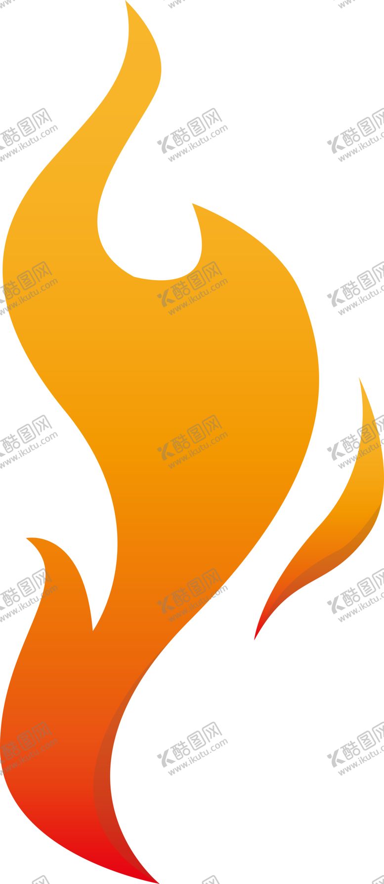 编号：55472509200147101671【酷图网】源文件下载-卡通火