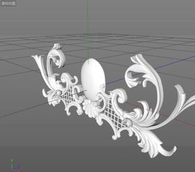 C4D模型罗马柱欧式石柱