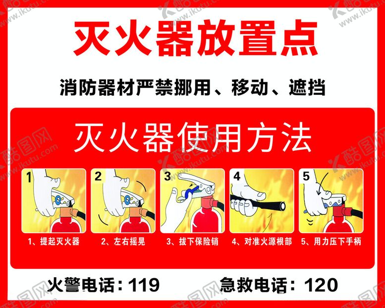 编号：96725901310408231326【酷图网】源文件下载-灭火器放置点