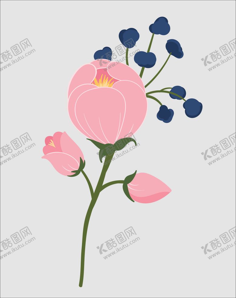 编号：95068702120000421326【酷图网】源文件下载-小花