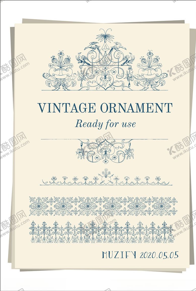 编号：60869410220005362032【酷图网】源文件下载-花纹边框手绘稿