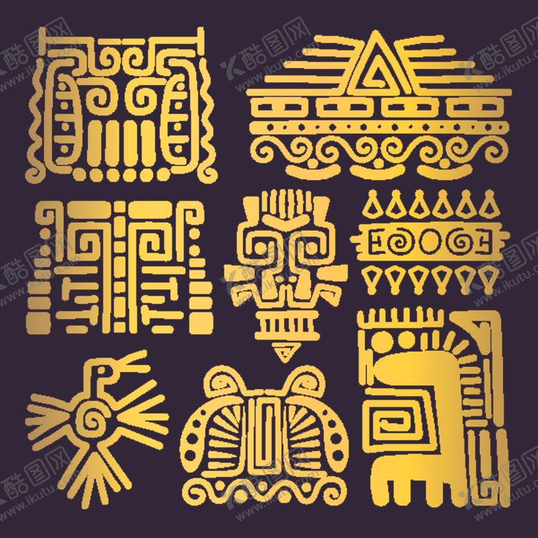 编号：76070110050437592537【酷图网】源文件下载-部落花纹