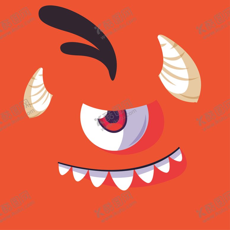 编号：28237906262021183522【酷图网】源文件下载-卡通怪物