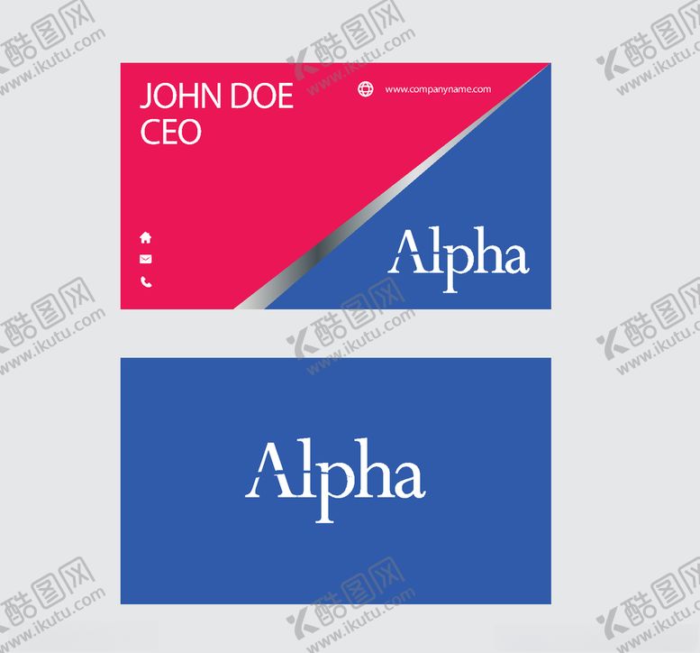 编号：34216110100420525767【酷图网】源文件下载-名片模板