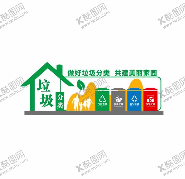 编号：65092710201301251166【酷图网】源文件下载-垃圾分类小品