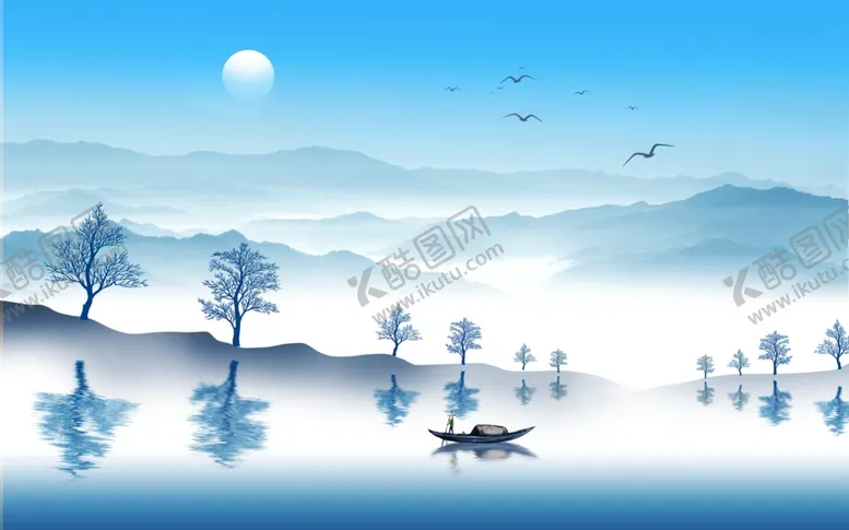 编号：69973305121358327427【酷图网】源文件下载-水墨画