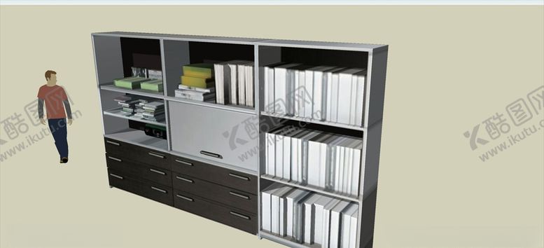 编号：64797110041046395686【酷图网】源文件下载-书架