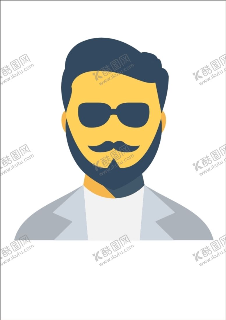 编号：60739710232217481886【酷图网】源文件下载-中年人人头像