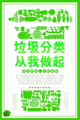 垃圾分类标语指南图片