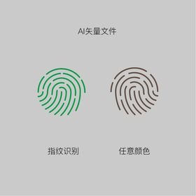 指纹识别AI快速绘制可任意换色