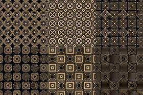 复古几何图案纹理背景