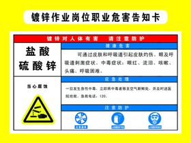 危害告知卡