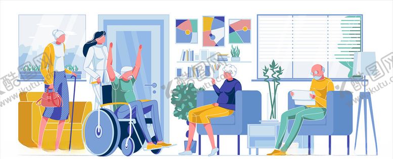 编号：25197809262037306689【酷图网】源文件下载-养老院
