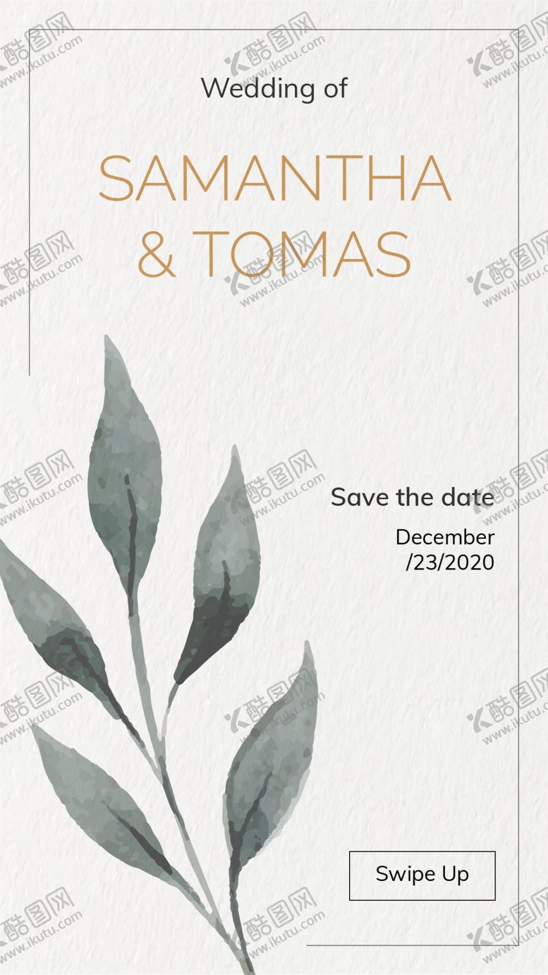 编号：47034409212138544869【酷图网】源文件下载-婚礼邀请H5模板