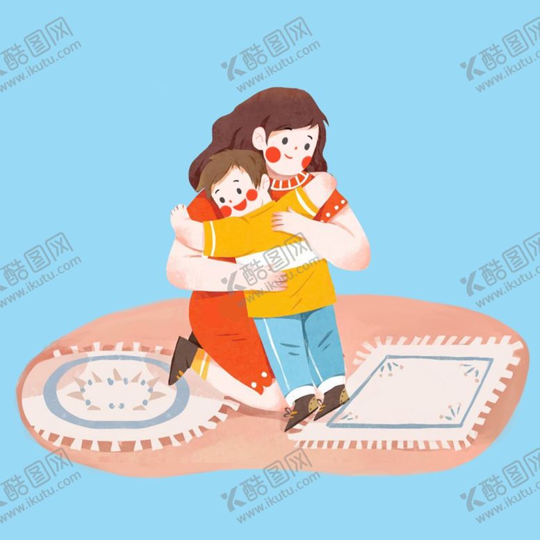 编号：71943205140001345606【酷图网】源文件下载-感恩节拥抱