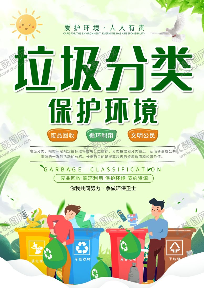 编号：19106710171548561902【酷图网】源文件下载-垃圾分类