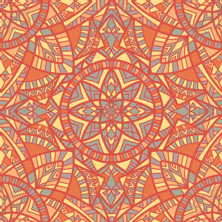 编号：65095209290027488417【酷图网】源文件下载-古典多彩底纹