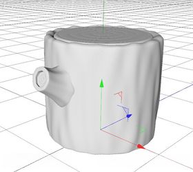 C4D模型树桩