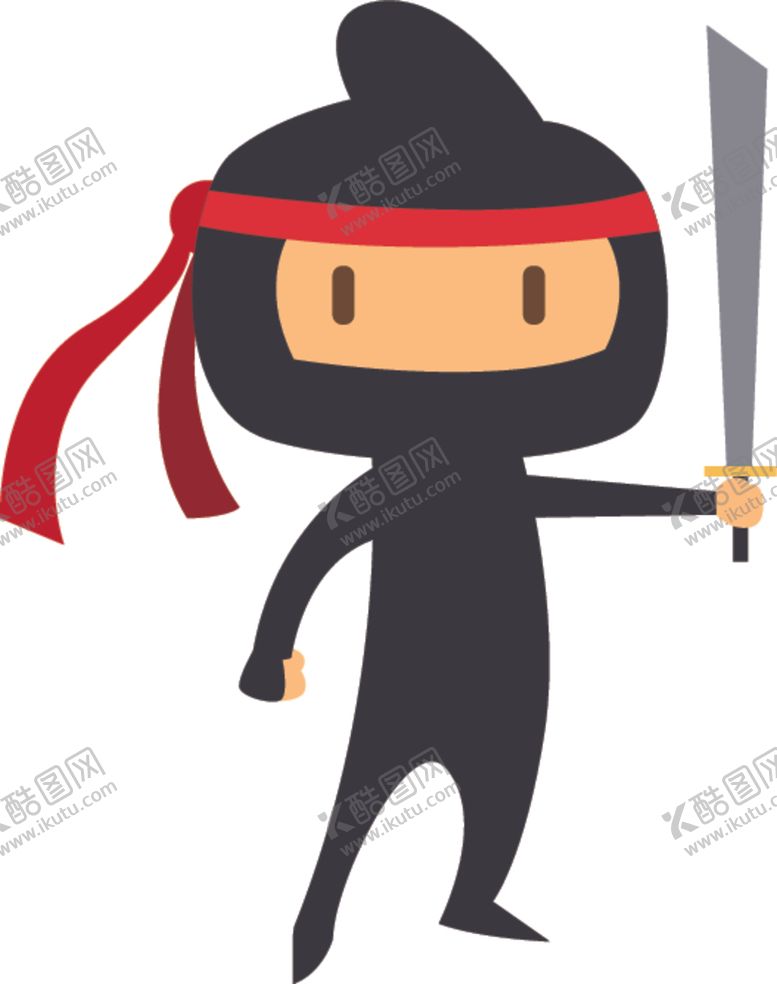 编号：17983404162016427233【酷图网】源文件下载-卡通忍者
