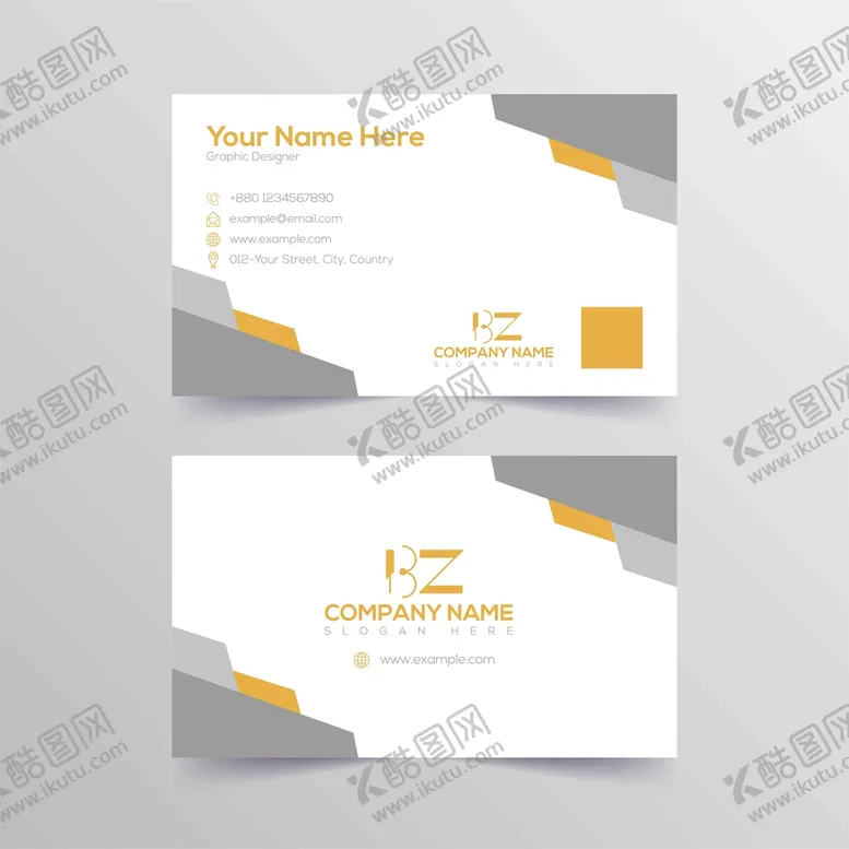 编号：08491509130445054510【酷图网】源文件下载-商务名片