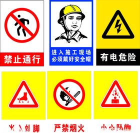 工地安全标识牌