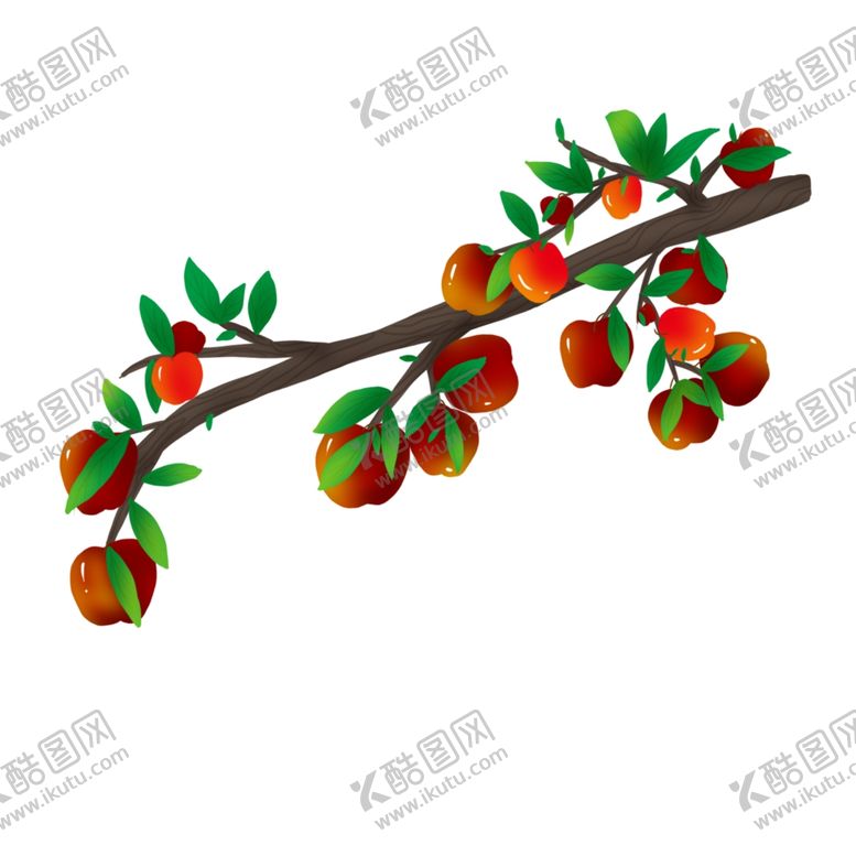 编号：37427909221106519801【酷图网】源文件下载-手绘苹果苹果插画