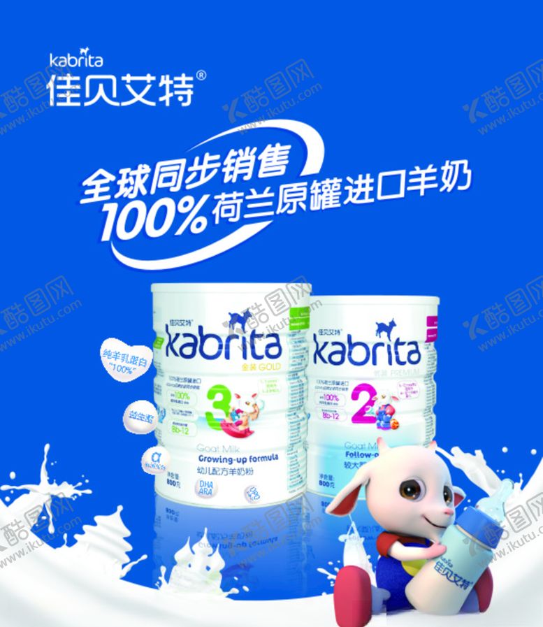 编号：73021210282140129186【酷图网】源文件下载-羊奶广告