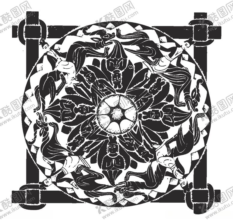 编号：48475809261622018891【酷图网】源文件下载-镂空花图案