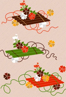 中式花纹边框菜饭牌子边框框日