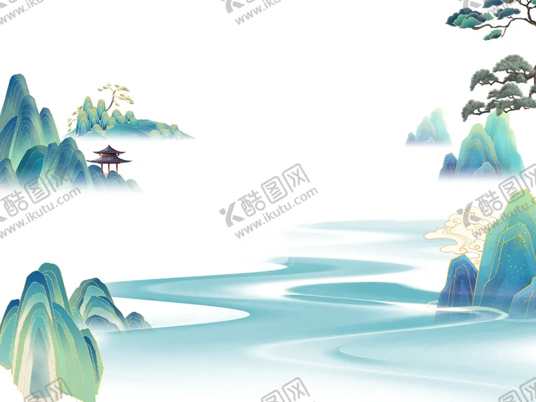 编号：59423609121404586390【酷图网】源文件下载-山水画素材图片