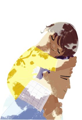 父亲节插画