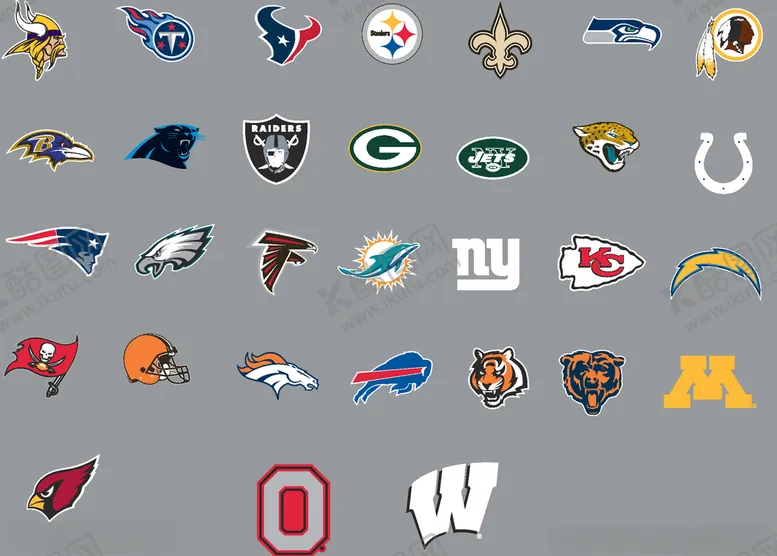 编号：80630806290158446479【酷图网】源文件下载-橄榄球标棒球NFL