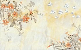 石纹山水背景墙
