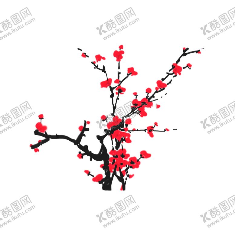 编号：93770105080220341662【酷图网】源文件下载-梅花素材