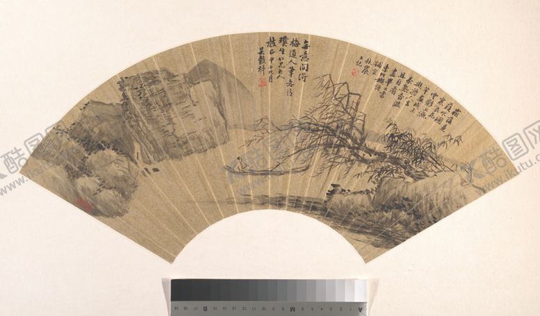 编号：51501402042359109799【酷图网】源文件下载-名家扇面