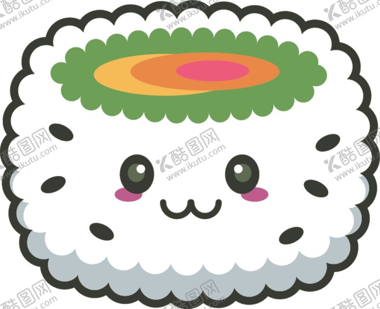 编号：60150707072324058208【酷图网】源文件下载-卡哇伊美食