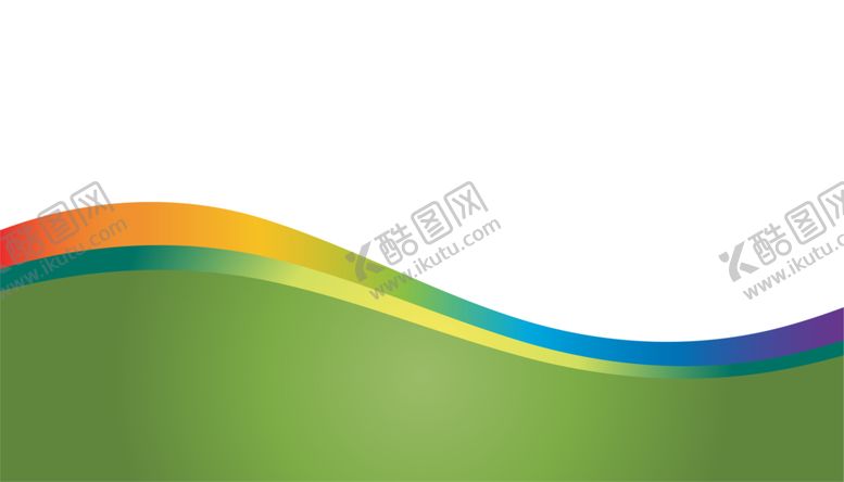 编号：90107610031725551114【酷图网】源文件下载-绿色彩带