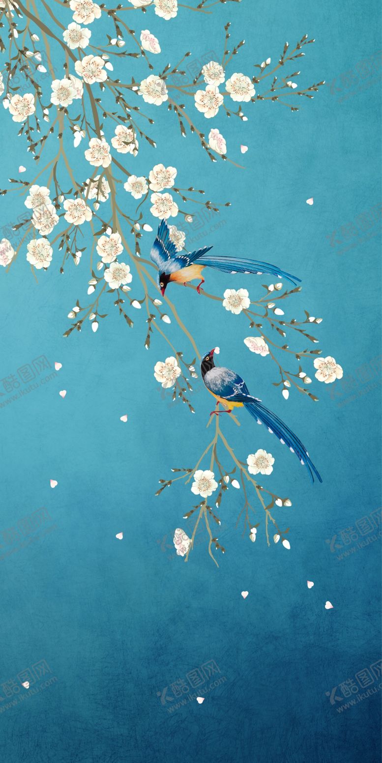 编号：71614109261852193877【酷图网】源文件下载-中式花鸟