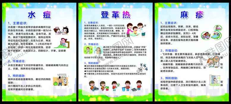 编号：80334304030221485700【酷图网】源文件下载-水痘登革热麻疹