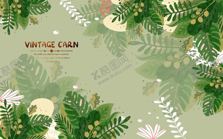 编号：74666809190234314298【酷图网】源文件下载-植物背景墙