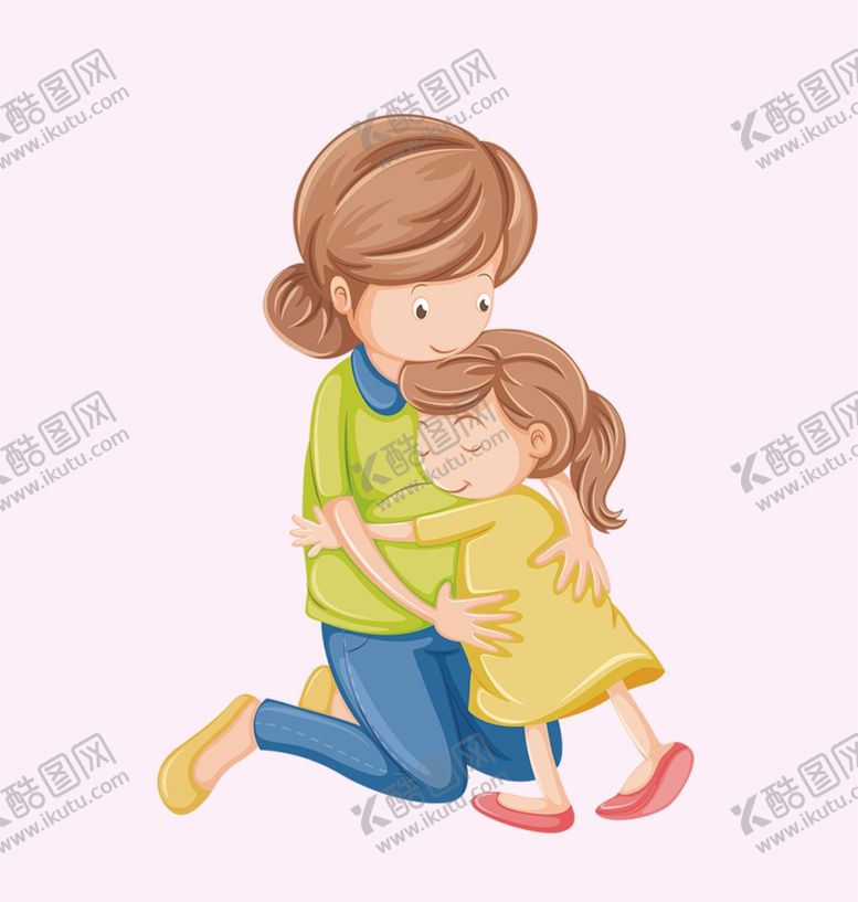 编号：78370707132055206537【酷图网】源文件下载-女孩女人母女卡通人物图片