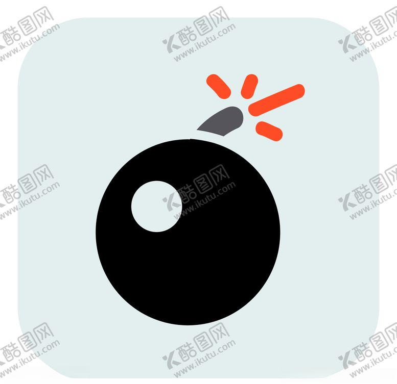 编号：98940510231654066788【酷图网】源文件下载-爆炸物UI标识标志