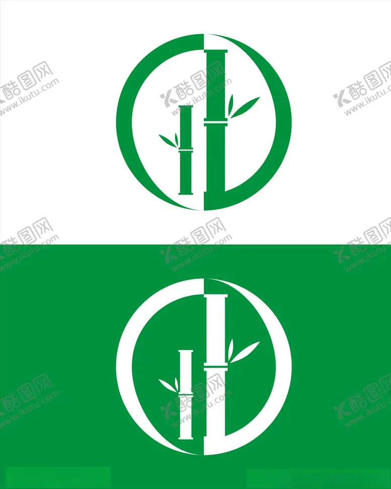 编号：79830407041903279382【酷图网】源文件下载-竹子logo