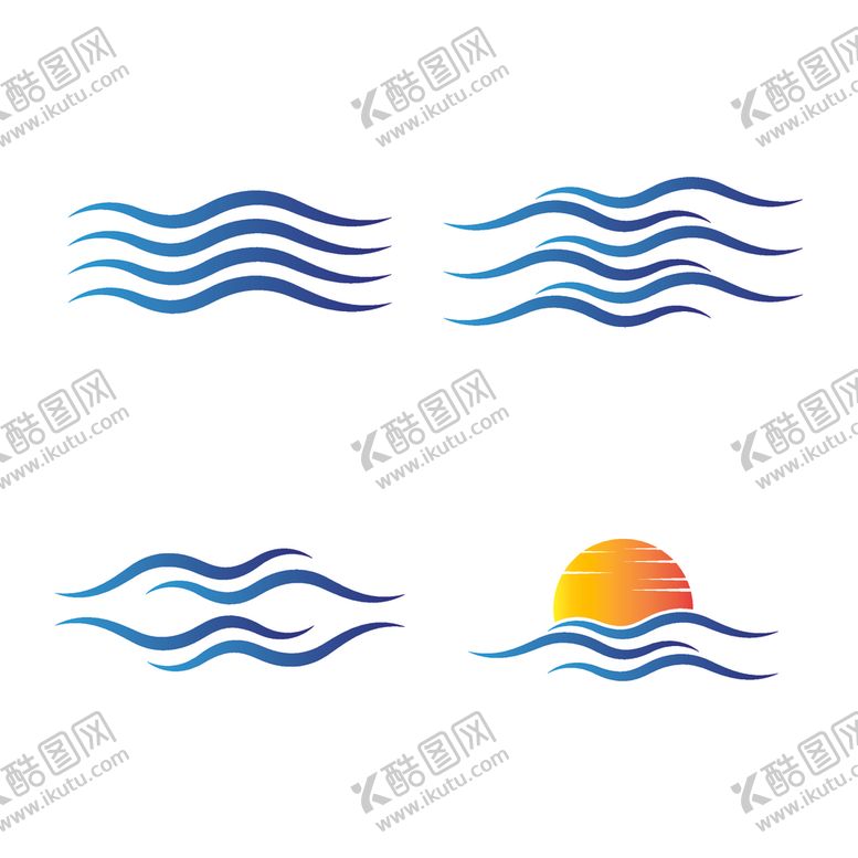 编号：33368003190559195867【酷图网】源文件下载-海水海面图标