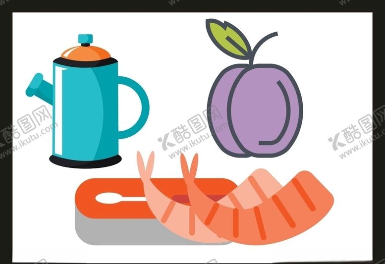 编号：30094105051010558069【酷图网】源文件下载-卡通美食餐饮