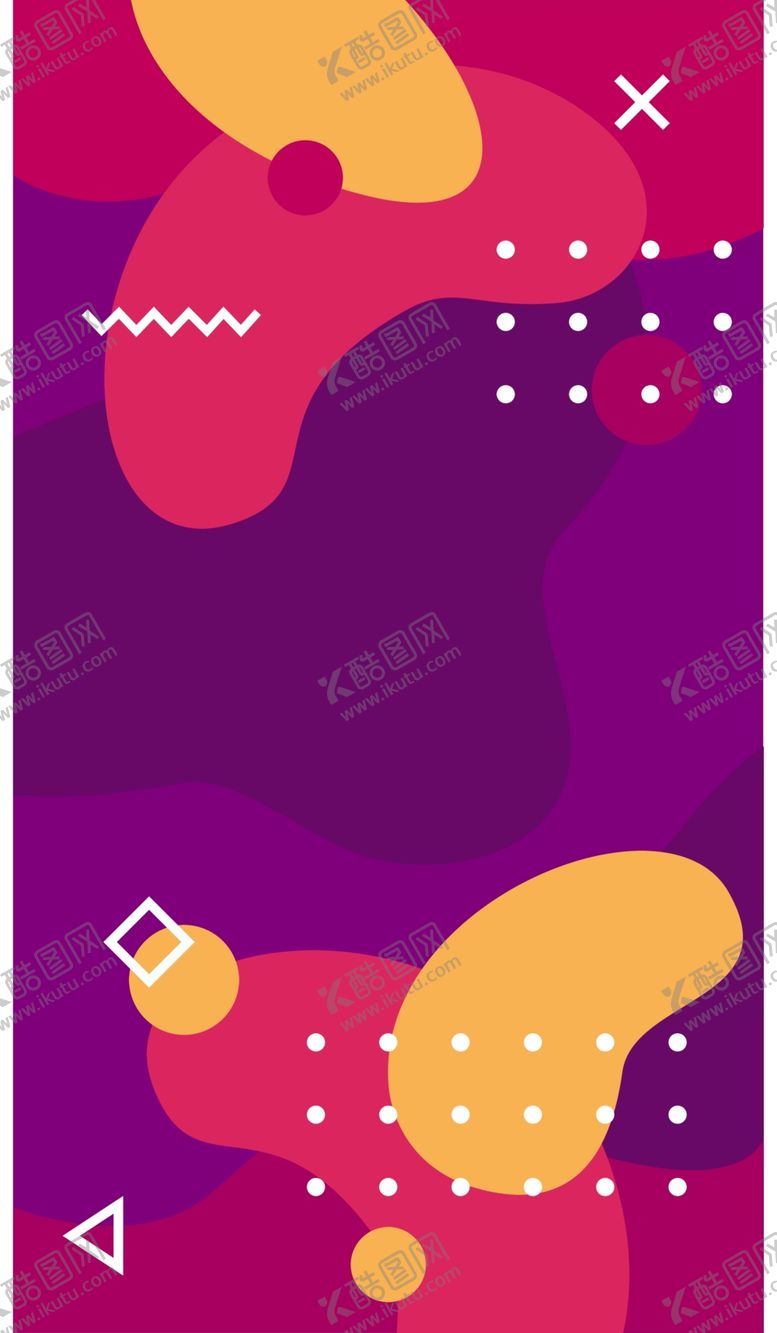 编号：16627610250310434243【酷图网】源文件下载-抽象图形海报