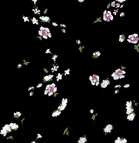 小碎花手绘印数码印