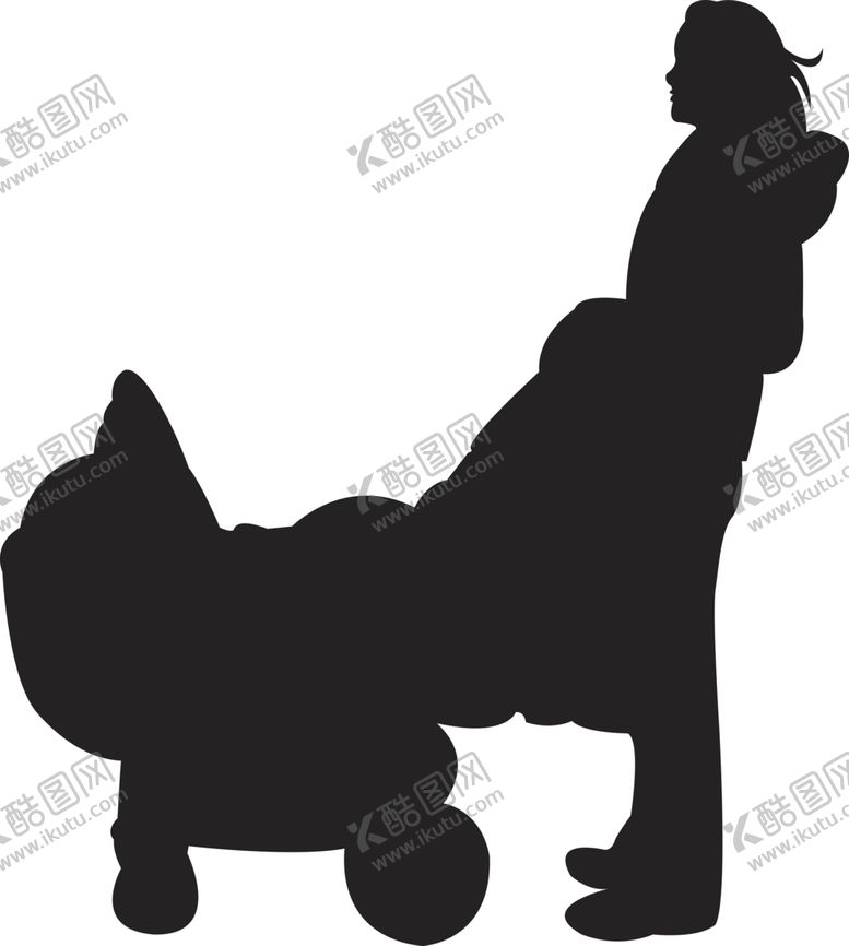 编号：90164705150953068849【酷图网】源文件下载-一家人剪影